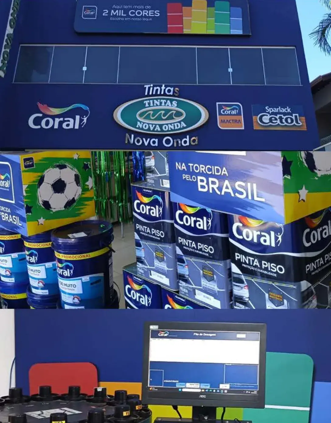 Registro da ação em Nova Onda