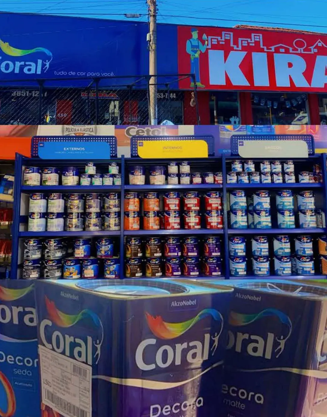 Registro da ação em Kira