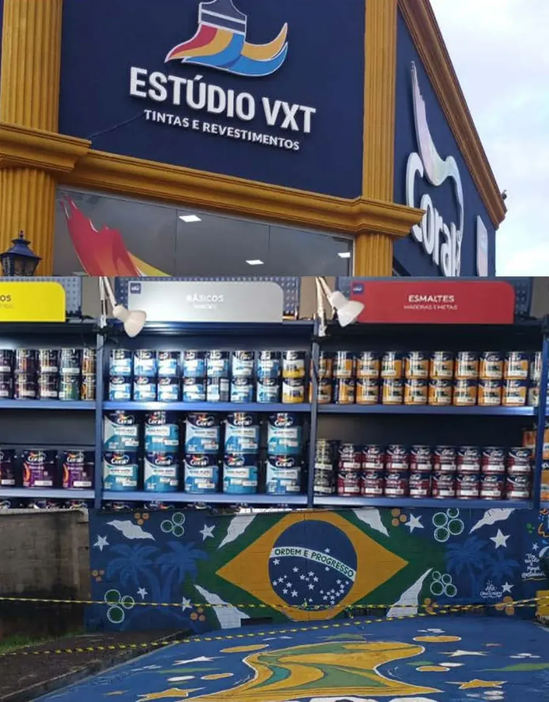 Registro da ação em Estúdio VXT